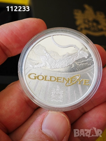 1 унция Golden Eye сребро 999.9 Proof
