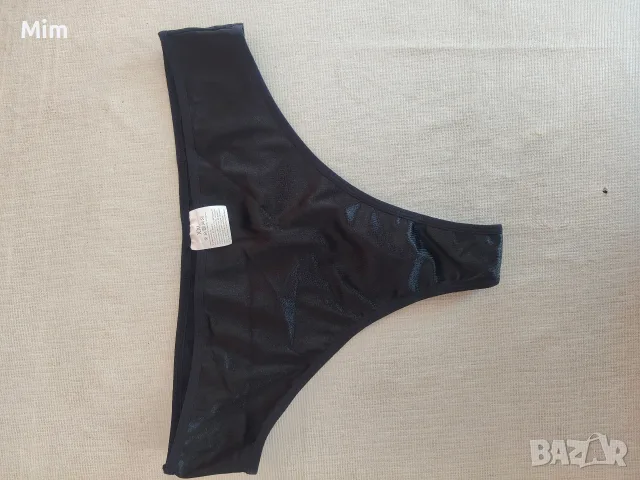 2XL Черна изчистена, сатенена полупрашка , снимка 3 - Бельо - 55956949