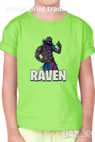Детска тениска Фортнайт Fortnite Raven 02, снимка 11 - Детски тениски и потници - 48524305