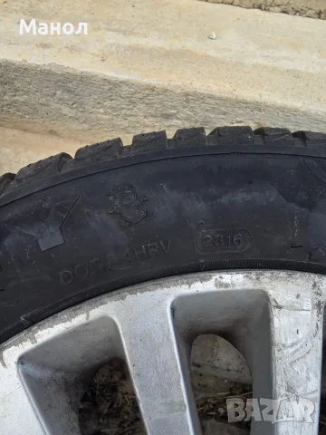 Алуминиеви джанти 15 цола с гуми 185/55 R15 – комплект 4 броя, снимка 5 - Гуми и джанти - 55961607