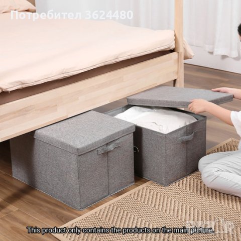 Голяма кутия с капак сива, снимка 15 - Други стоки за дома - 41956059