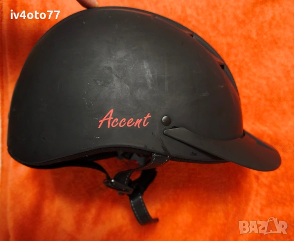 Каска за езда Knightsbridge Accent - размер M 54-56, снимка 2 - Други спортове - 53142414