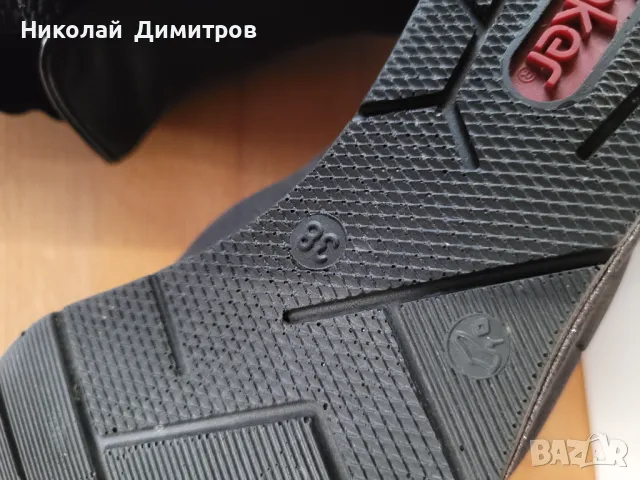 Продавам дамски обувки Riecker 38 номер, снимка 5 - Дамски апрески - 49048345