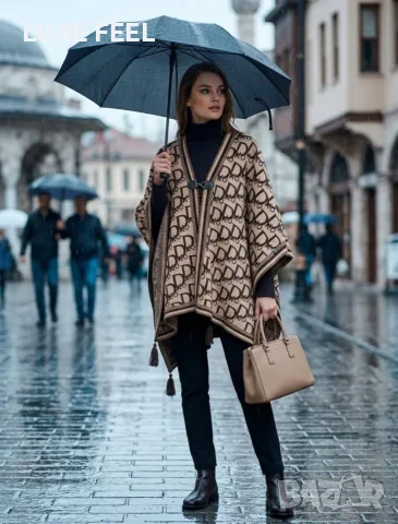 Burberry ✨ Louis Vuitton ✨Dior ✨Пончо Шал, снимка 8 - Шалове - 56317062