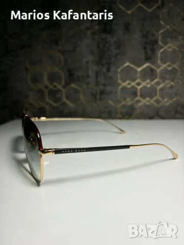 Оригинални HUGO BOSS 0782/S Aviator слънчеви очила – Gold/Havana, снимка 5 - Слънчеви и диоптрични очила - 56228379