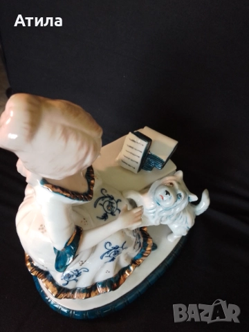 порцеланова фигурка статуетка 22 см, снимка 5 - Статуетки - 52919947