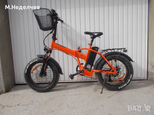 Карго електрически велосипед 20"-МОЖЕ И БЕЗ БАТЕРИЯ-1170ЛВ., снимка 11 - Велосипеди - 39890626