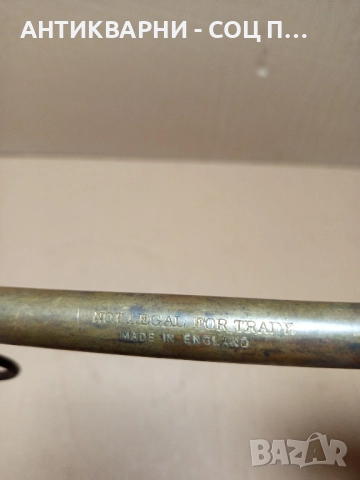 Стар Малък Бронзов Английски Кантар До 40кг. , снимка 6 - Антикварни и старинни предмети - 52355902