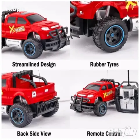 ВИСОКОПРОХОДИМА СЪСТЕЗАТЕЛНА КОЛА X-TOPKING С ДИСТАНЦИОННО УПРАВЛЕНИЕ КН2796, снимка 5 - Коли, камиони, мотори, писти - 48014316