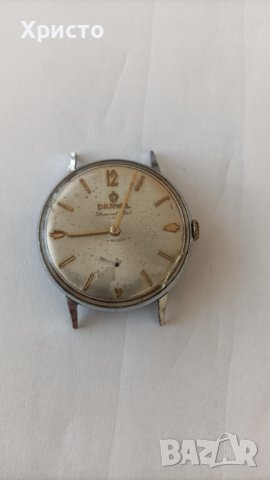 DARWIL Special Flat lux - Дарвил, ШВЕЙЦАРСКИ стар часовник, снимка 2 - Мъжки - 39817077