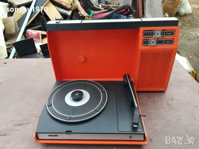 PHILIPS-РЕТРО ГРАМОФОН ВНОС SWISS 1303250743LNWC, снимка 6 - Грамофони - 49473713