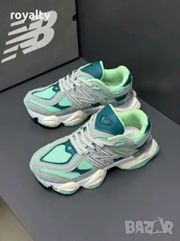 New Balance 9060 – Сиво, Мента и Тюркоаз Нови Дамски Маратонки Ню Баланс с Кутия , снимка 4 - Маратонки - 56133551