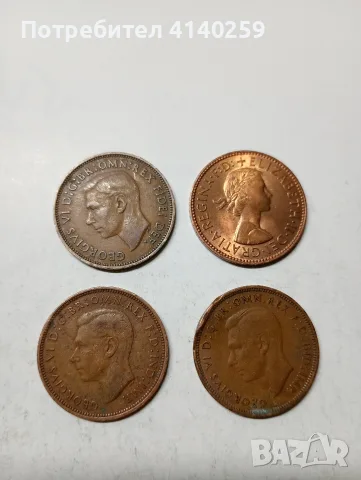 ВЕЛИКОБРИТАНИЯ МОНЕТИ 1 ПЕНИ 1931 , снимка 6 - Нумизматика и бонистика - 56266221