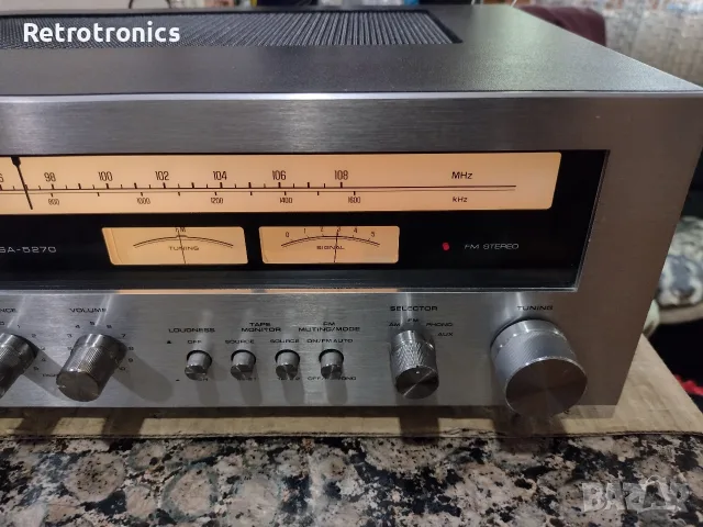  Technics SA-5270 (1977 г.) – Топ състояние, снимка 4 - Ресийвъри, усилватели, смесителни пултове - 56363587