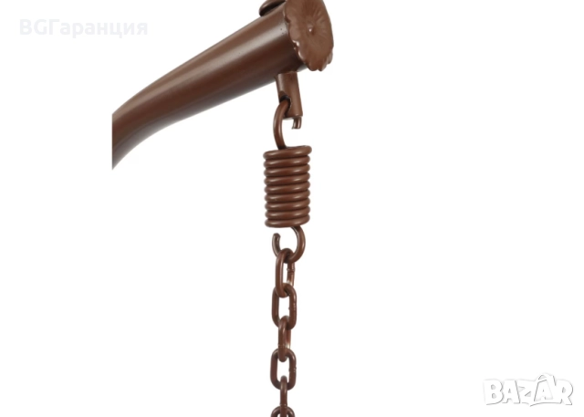 Висящ стол с метална стойка и възглавници, снимка 2 - Други стоки за дома - 52263193