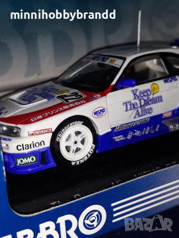 Nissan GTR  R 34 1.43  Nismo 24 Hours Of Le mans  Scale Ebbro N-22 N -23 , снимка 9 - Колекции - 51856637