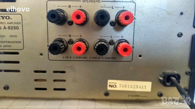 Стерео усилвател ONKYO A-8250, снимка 10 - Ресийвъри, усилватели, смесителни пултове - 42149433