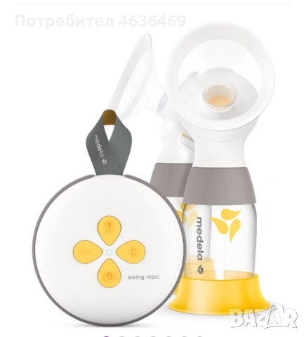 Medela - Swing Maxi Двойна двуфазна помпа за кърма