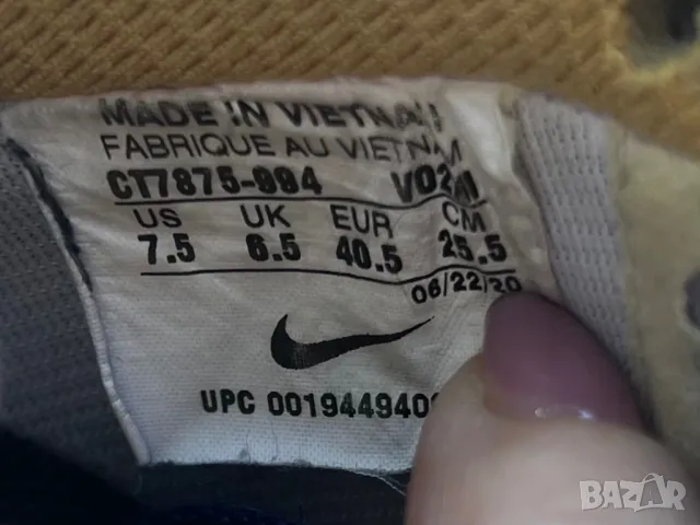 Nike Air Force 1 Low — номер 40.5, снимка 6 - Маратонки - 47741431