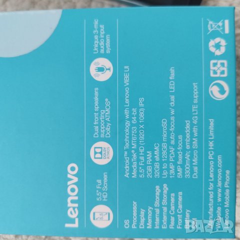 Lenovo A7010, снимка 2 - Lenovo - 34639958