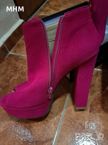 Тенденз 40 номер, снимка 2 - Дамски обувки на ток - 42379487