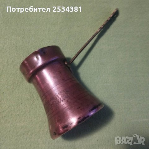 Старо бакърено джезве, снимка 1 - Други - 41085549