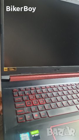 acer nitro 5 17,3" 120hz / i7 9750h / rtx2060, снимка 3 - Лаптопи за игри - 41643045