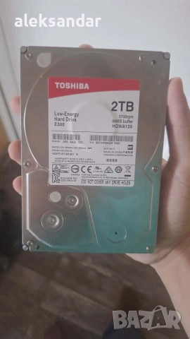 Toshiba. e 300..3.5.2TB., снимка 2 - Твърди дискове - 52876107