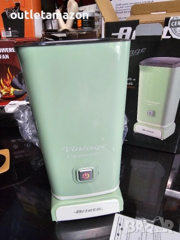 пенообразувател за мляко Ariete 2878 Винтидж, снимка 6 - Блендери - 53260691