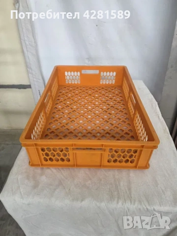 Употребявани немски пластмасови каси за хлебни изделия, снимка 2 - Други машини и части - 53656885
