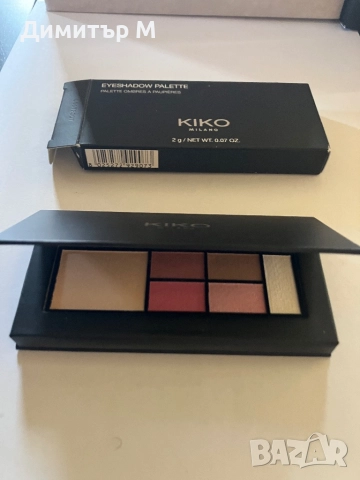 Палитра сенки за очи Kiko Milano, снимка 2 - Козметика за лице - 52512075