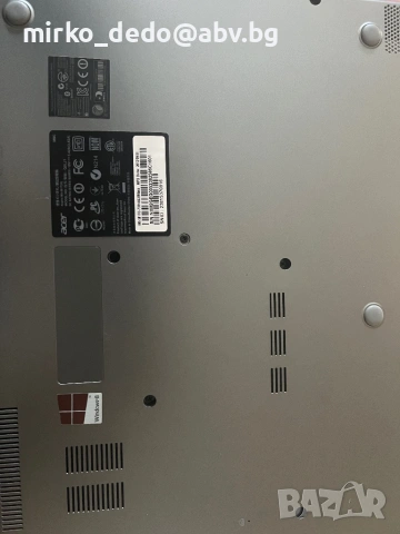 Лаптоп Асер m5 581 TG, снимка 2 - Лаптопи за работа - 53869946