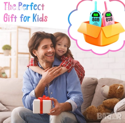 Комплект 2 броя Уоки-Токи за момичета и момчета, снимка 4 - Други - 52852534