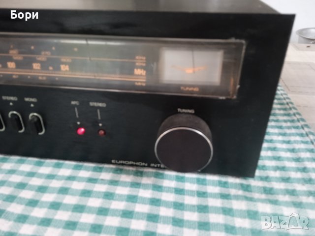 EUROPHON тунер, снимка 3 - Радиокасетофони, транзистори - 41417121