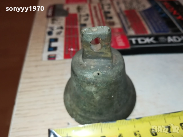 МЕД/МЕСИНГ-КАМБАНКА 3010251914, снимка 9 - Антикварни и старинни предмети - 52238670