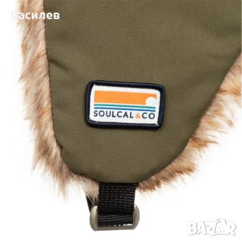 Soulcal оригинална мъжка шапка ушанка внос Англия, снимка 5 - Шапки - 53209547