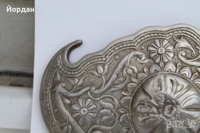 Сребърни пафти от народна носия, снимка 2 - Антикварни и старинни предмети - 50024165