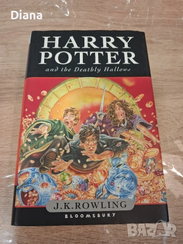 Harry Potter and the Deathly Hollows JK Rowling Hardcover English 