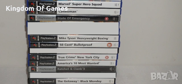 Игри за PS2 Marvel Super Hero Squad/Catwoman/Mike Tyson/America's 10 Most Wanted, снимка 16 - Игри за PlayStation - 48257539