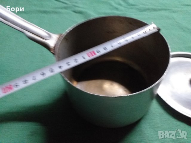 Алуминиева касерола джезве с капак по БДС, снимка 5 - Съдове за готвене - 34290184