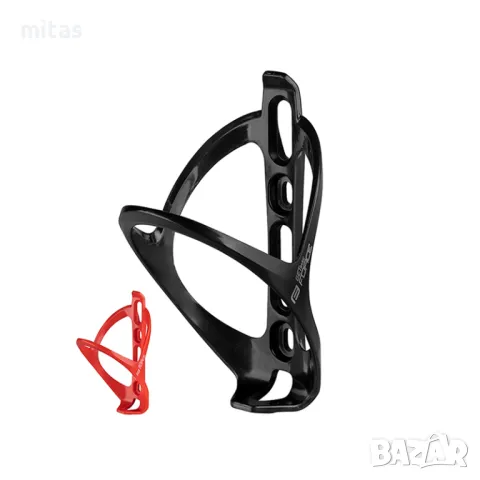 Универсална стойка за бидон за велосипед FORCE GET BASIC Черна/Червена