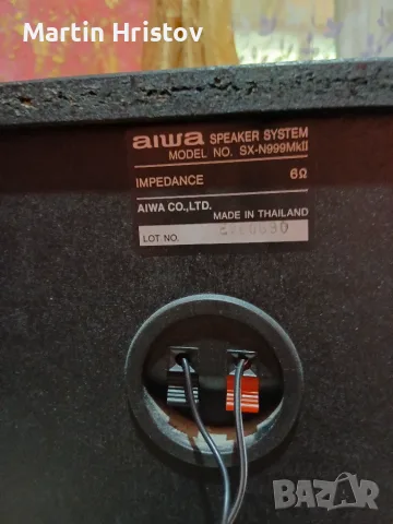 Комплект от 2 тонколони аiwa 999 mk2, снимка 4 - Тонколони - 55866426