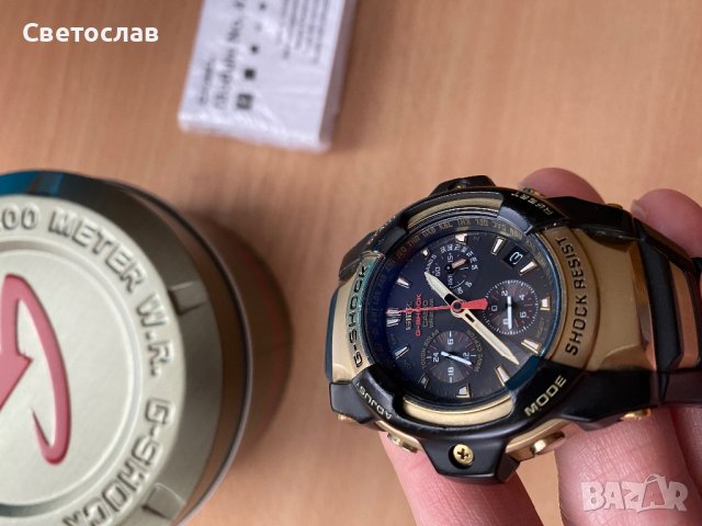 Часовник Casio G-shock GS-1100B-9A Giez, снимка 8 - Мъжки - 39872785