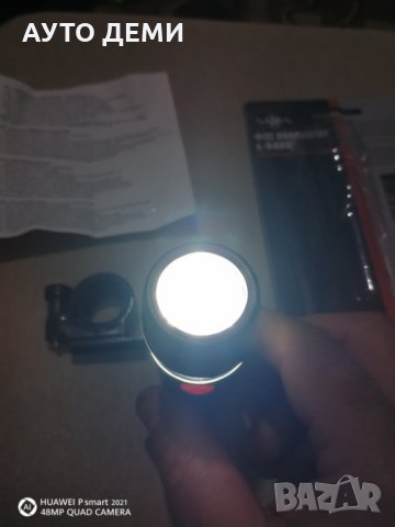 Висококачествен водоустойчив 2 в 1 фар за колело велосипед триколка сертификат СЕ, снимка 5 - Аксесоари за велосипеди - 34278484