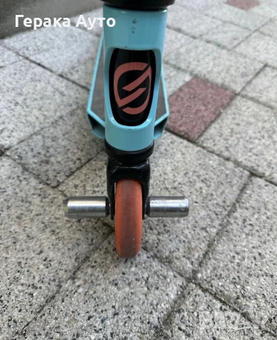 Тротинетка OXELO freestyle mf1.8, тюркоаз, Декатлон, снимка 2 - Ролери, кънки - 50495115