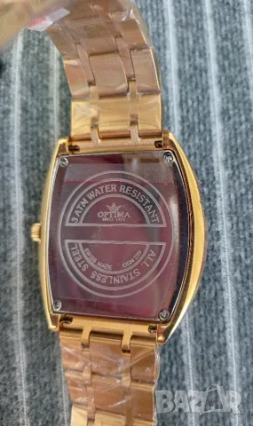 Нов Swiss Made  Optima  ”Tonneau”, снимка 5 - Мъжки - 55978128