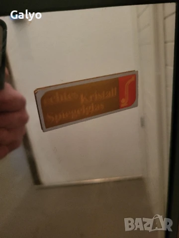 Стар  Красив комплект закачалка с огледало от ковано желязо и масивно дърво, снимка 11 - Закачалки - 50568941