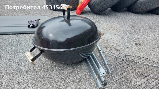 Барбекю разглобяемо с колелца, снимка 2 - Барбекюта - 51398917