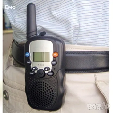 Уоки токи с голям обхват от 3 километра - Вграден фенер, снимка 12 - Друга електроника - 48119565