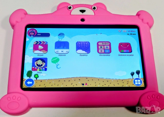 Детски Таблет, Таблет за дете, с Android, с българско меню, Подарък за дете, таблет с Андроид , снимка 9 - Таблети - 29840732